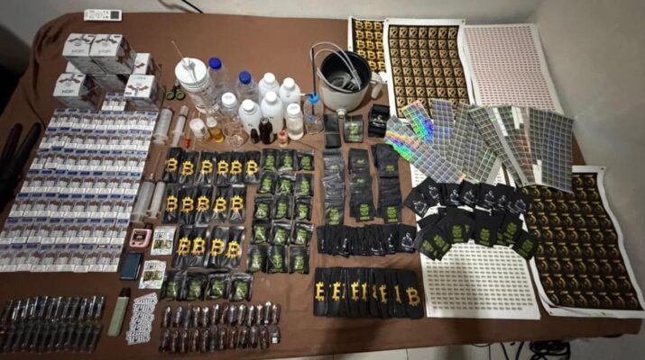 Kamar Kos di Taman Sari Disulap Jadi Pabrik Vape Narkoba, Polisi Amankan Pelaku