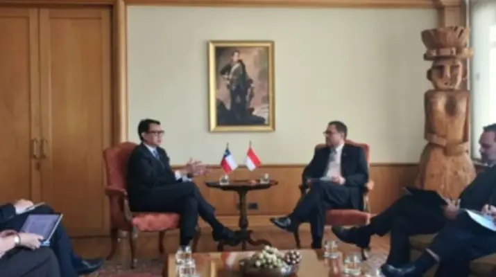 Wamenlu Havas Dorong MoU Kemitraan Mineral Hijau antara Indonesia dan Chile